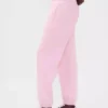 Vintagesoft-joggingbroek met hoge taille en relaxte pasvorm