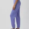 Vintagesoft-joggingbroek met hoge taille en relaxte pasvorm