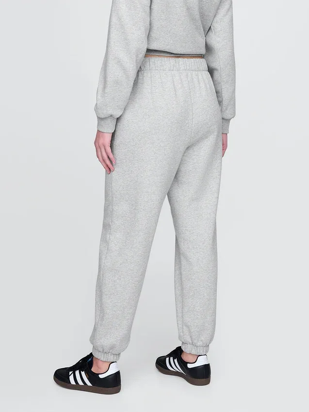 Vintagesoft-joggingbroek met hoge taille en relaxte pasvorm