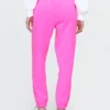 Vintagesoft-joggingbroek met hoge taille en relaxte pasvorm
