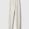 Vintagesoft-joggingbroek met hoge taille en relaxte pasvorm
