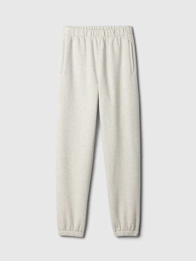 Vintagesoft-joggingbroek met hoge taille en relaxte pasvorm