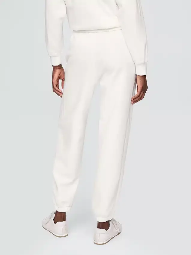 Vintagesoft-joggingbroek met hoge taille en relaxte pasvorm