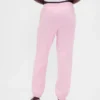 Vintagesoft-joggingbroek met hoge taille en relaxte pasvorm