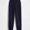 Vintagesoft-joggingbroek met hoge taille en relaxte pasvorm