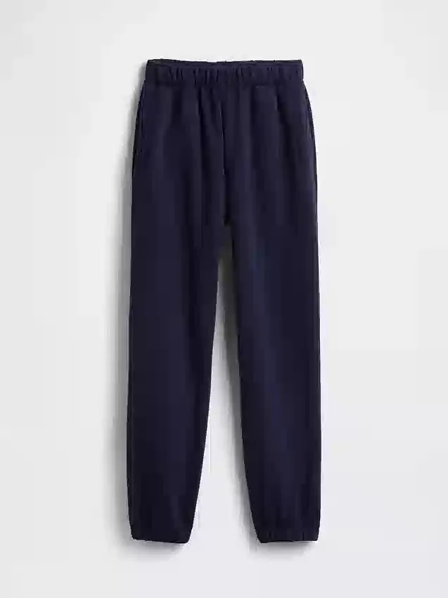 Vintagesoft-joggingbroek met hoge taille en relaxte pasvorm