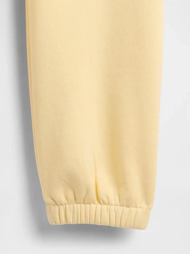 Vintagesoft-joggingbroek met hoge taille en relaxte pasvorm