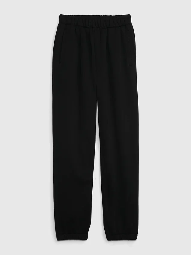Vintagesoft-joggingbroek met hoge taille en relaxte pasvorm