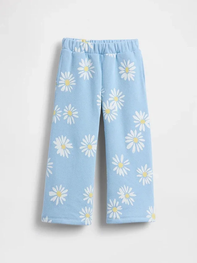 Vintagesoft-joggingbroek met print voor Baby & Peuter