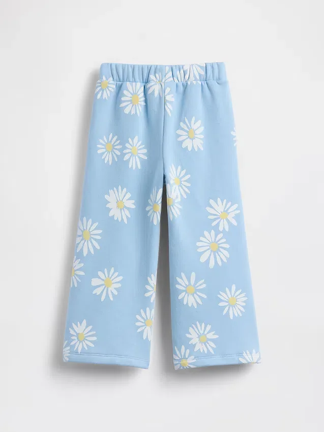 Vintagesoft-joggingbroek met print voor Baby & Peuter