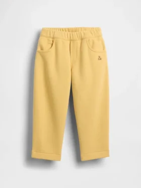 Vintagesoft-joggingbroek met wijde pijpen voor Baby & Peuter