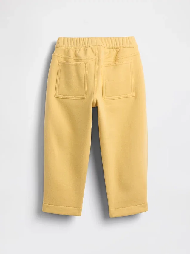 Vintagesoft-joggingbroek met wijde pijpen voor Baby & Peuter