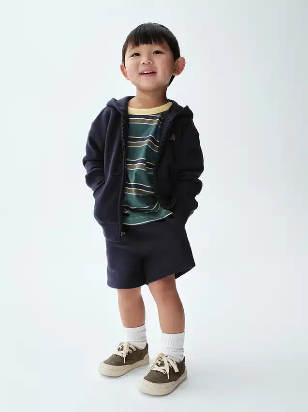 Vintagesoft-korte broeken voor Baby & Peuter