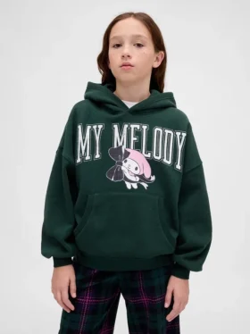 Vintagesoft oversized Hello Kitty-hoodie voor kinderen