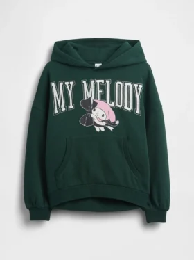 Vintagesoft oversized Hello Kitty-hoodie voor kinderen