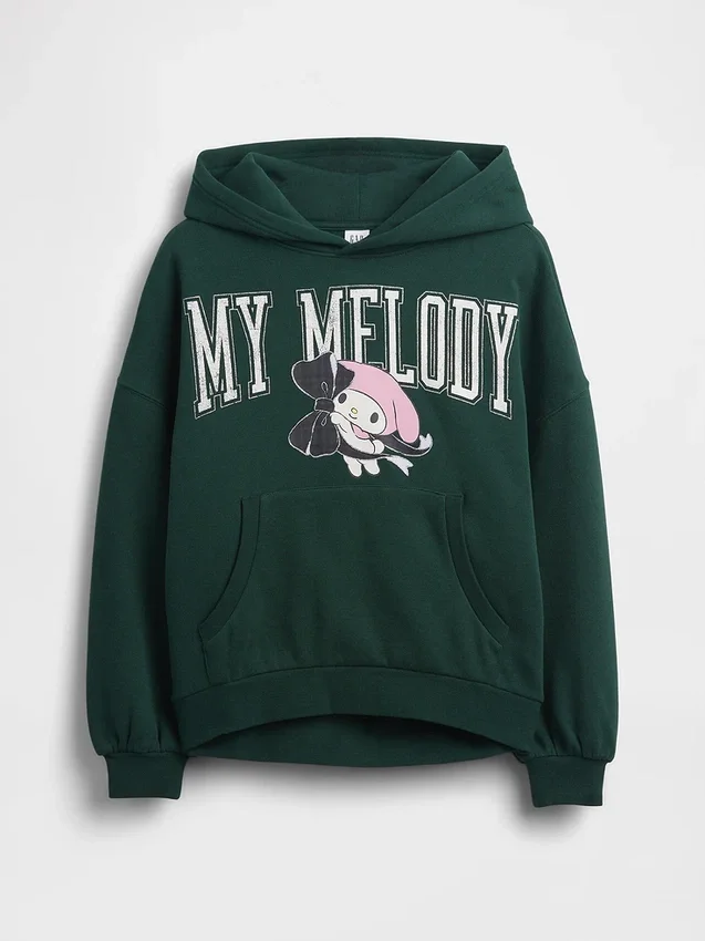 Vintagesoft oversized Hello Kitty-hoodie voor kinderen
