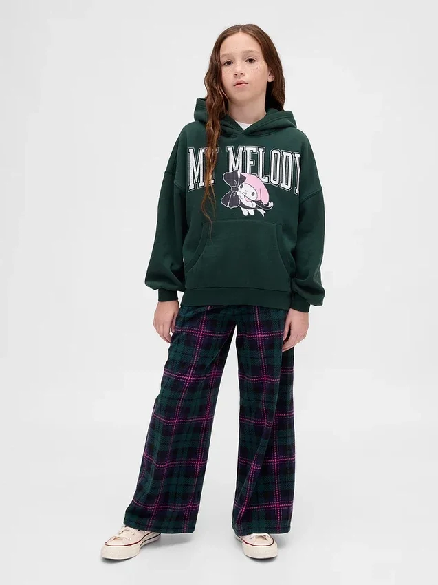 Vintagesoft oversized Hello Kitty-hoodie voor kinderen