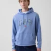 Vintagesoft oversized hoodie met Americana-logo
