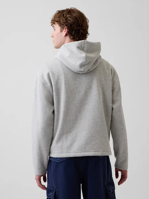 Vintagesoft oversized hoodie met Americana-logo