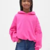 Vintagesoft oversized hoodie met bolle mouwen voor kinderen