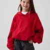 Vintagesoft oversized hoodie met bolle mouwen voor kinderen