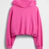 Vintagesoft oversized hoodie met bolle mouwen voor kinderen