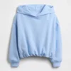 Vintagesoft oversized hoodie met bolle mouwen voor kinderen