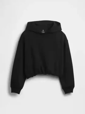 Vintagesoft oversized hoodie met bolle mouwen voor kinderen