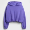 Vintagesoft oversized hoodie met bolle mouwen voor kinderen