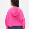 Vintagesoft oversized hoodie met bolle mouwen voor kinderen