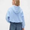Vintagesoft oversized hoodie met bolle mouwen voor kinderen