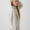 Vintagesoft oversized hoodie met rits en logo voor kinderen