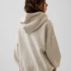 Vintagesoft oversized hoodie met rits voor kinderen