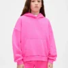 Vintagesoft oversized hoodie voor kinderen
