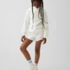 Vintagesoft oversized sweatshirt met logo en staande kraag voor kinderen