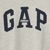 Vintagesoft oversized sweatshirt met logo en staande kraag voor kinderen