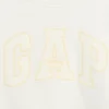 Vintagesoft oversized sweatshirt met logo en staande kraag voor kinderen