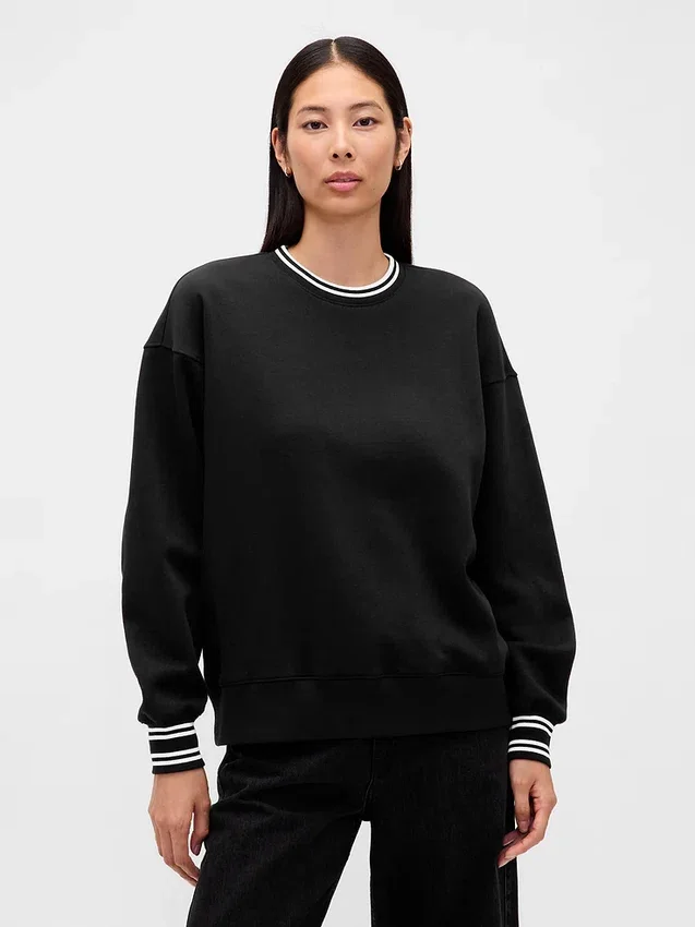 Vintagesoft oversized tuniek-sweatshirt