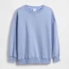 Vintagesoft oversized tuniek-sweatshirt voor kinderen