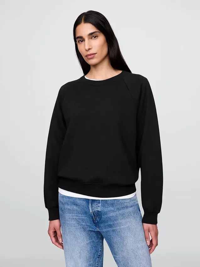 Vintagesoft raglan-sweatshirt