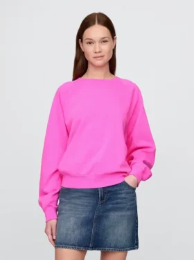 Vintagesoft raglan-sweatshirt