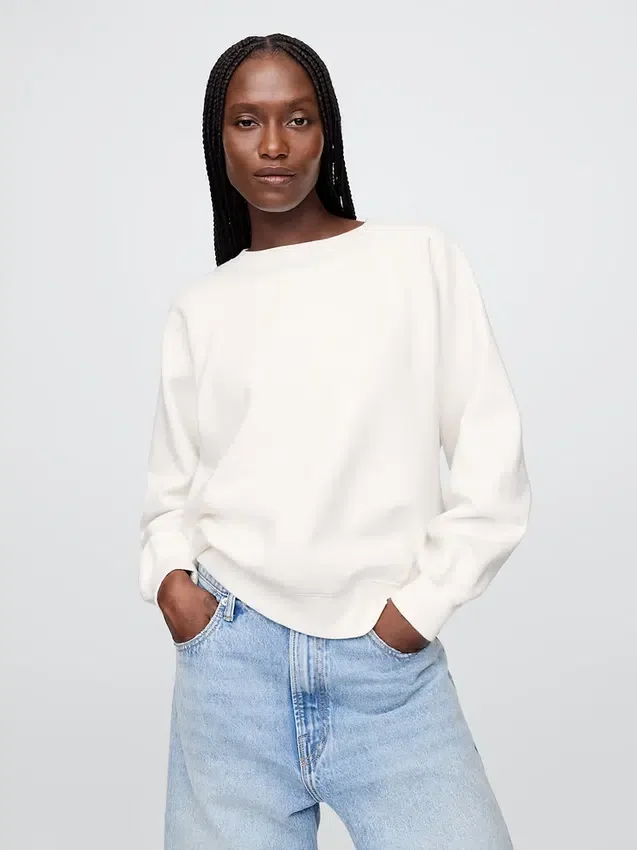 Vintagesoft raglan-sweatshirt