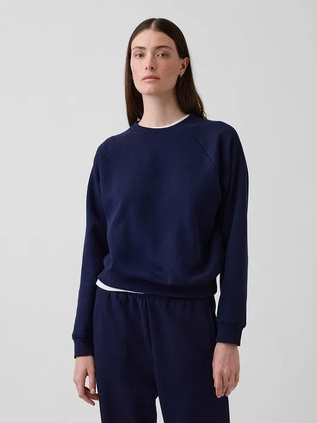 Vintagesoft raglan-sweatshirt