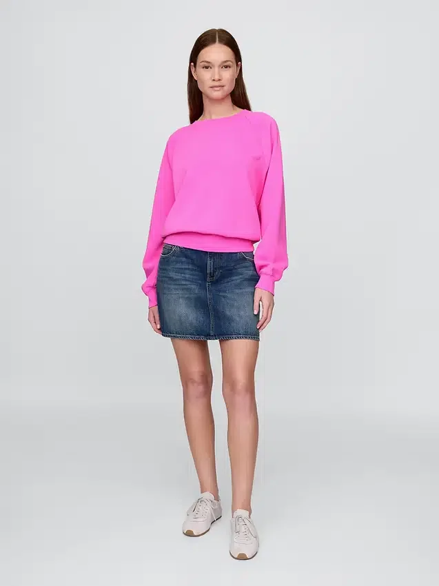 Vintagesoft raglan-sweatshirt