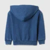 Vintagesoft Relaxed hoodie met rits voor Baby & Peuter