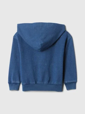Vintagesoft Relaxed hoodie met rits voor Baby & Peuter
