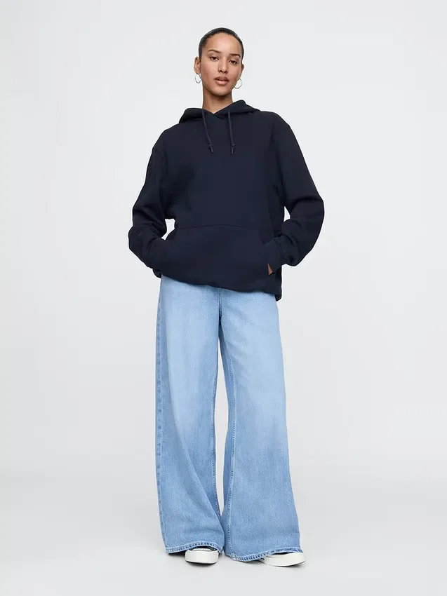 Vintagesoft Relaxed-hoodie voor volwassenen