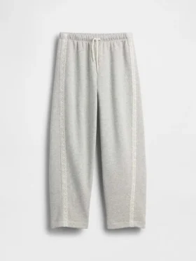 Vintagesoft Relaxed Joggingbroek met kanten rand voor kinderen