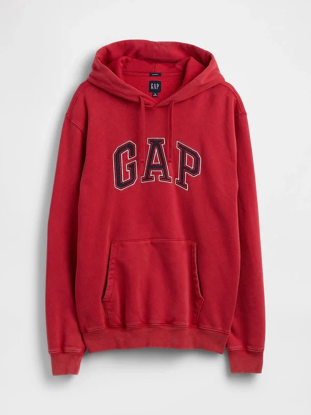Vintagesoft Relaxed Logo-hoodie voor volwassenen