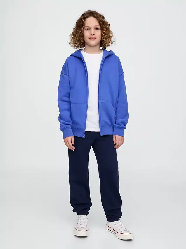 Vintagesoft Relaxed Logo-joggingbroek voor kinderen